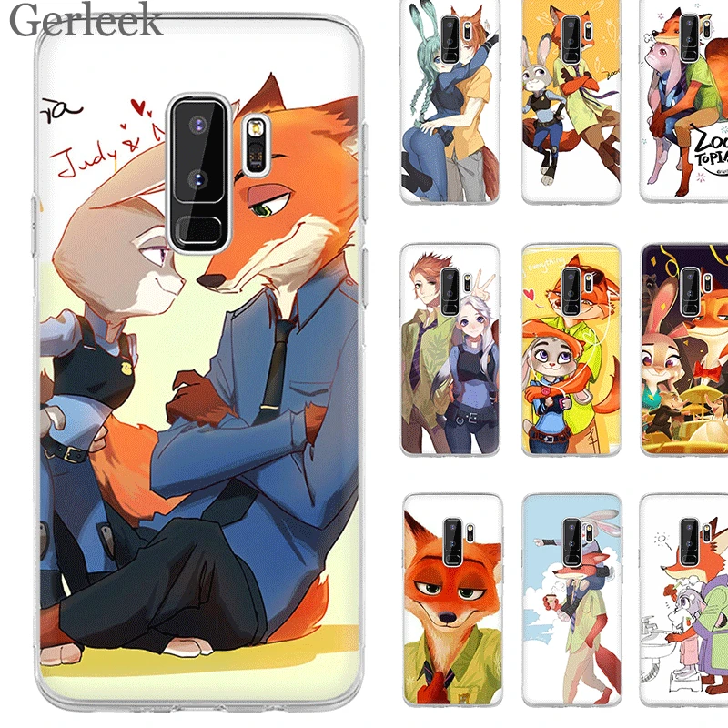 Чехол для мобильного телефона Desxz Fox Rabbit Samsung Galaxy J1 J2 J3 J5 J6 J7 Prime EU US Твердый