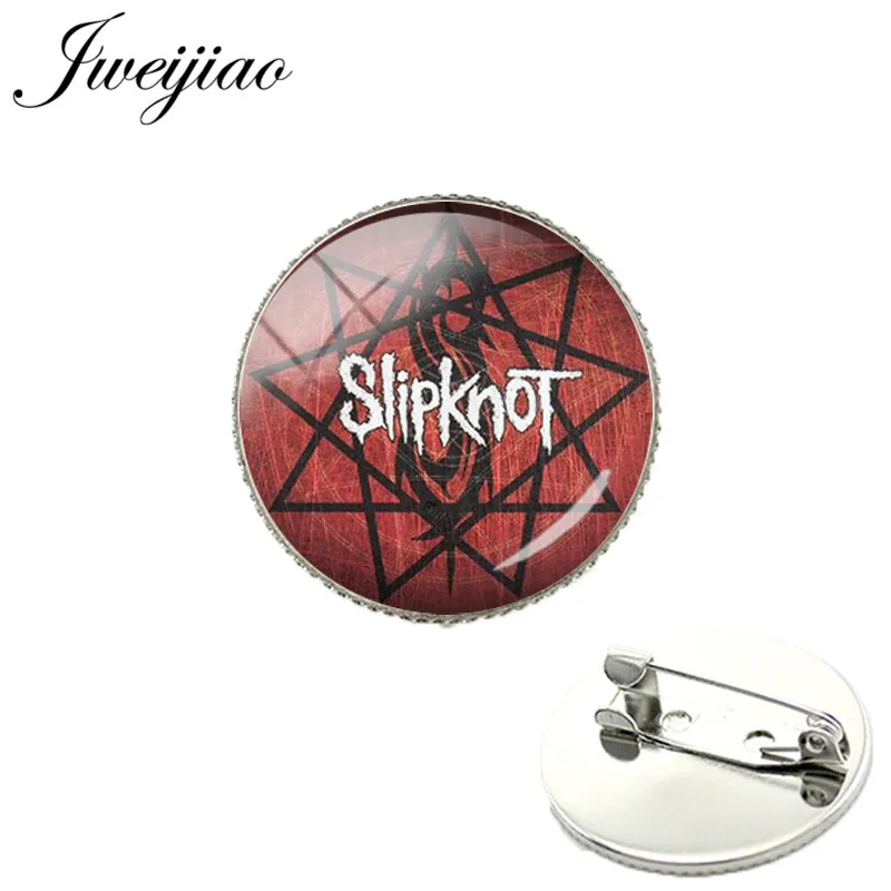 SL99 JWEIJIAO,, рок-группа, My Chemical Romance, броши, Slipknot, музыкальная группа, булавки для модных мальчиков и девочек, сумка, украшение одежды SL100 - Окраска металла: SL99