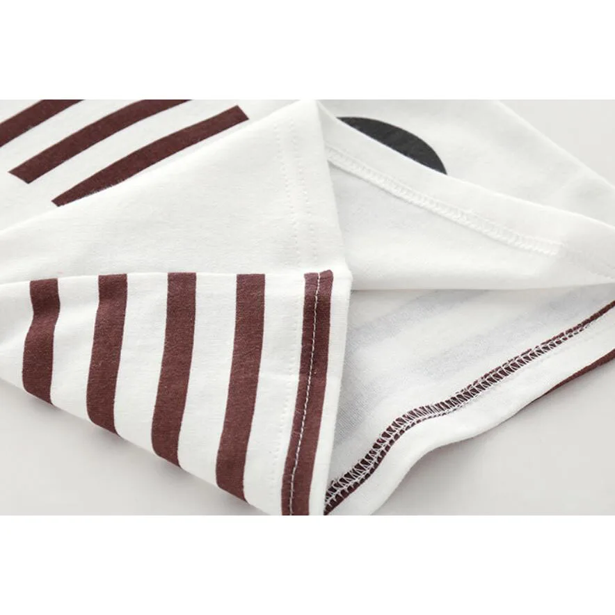 Пижамы для мальчиков и девочек пижамы с длинными рукавами из 100% хлопка