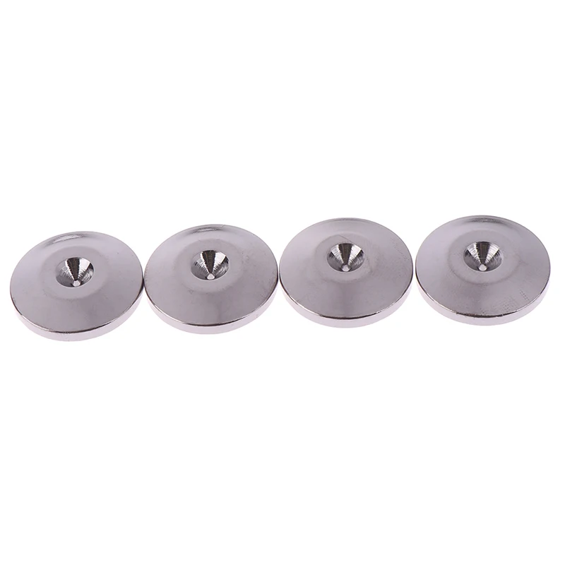 4pcs Speaker Balck Desk Feet Base Shoes For Pad Pro Stainless Steel CD Amplifier Isolation HiFi Floor Stand Spike | Электроника