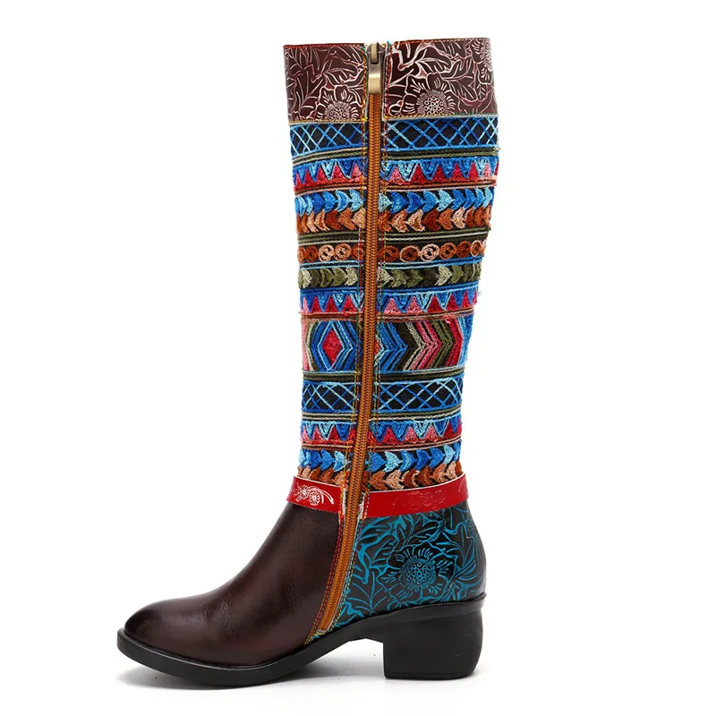 SONDR botas altas/длинные резиновые сапоги на платформе цвет коричневый натуральная