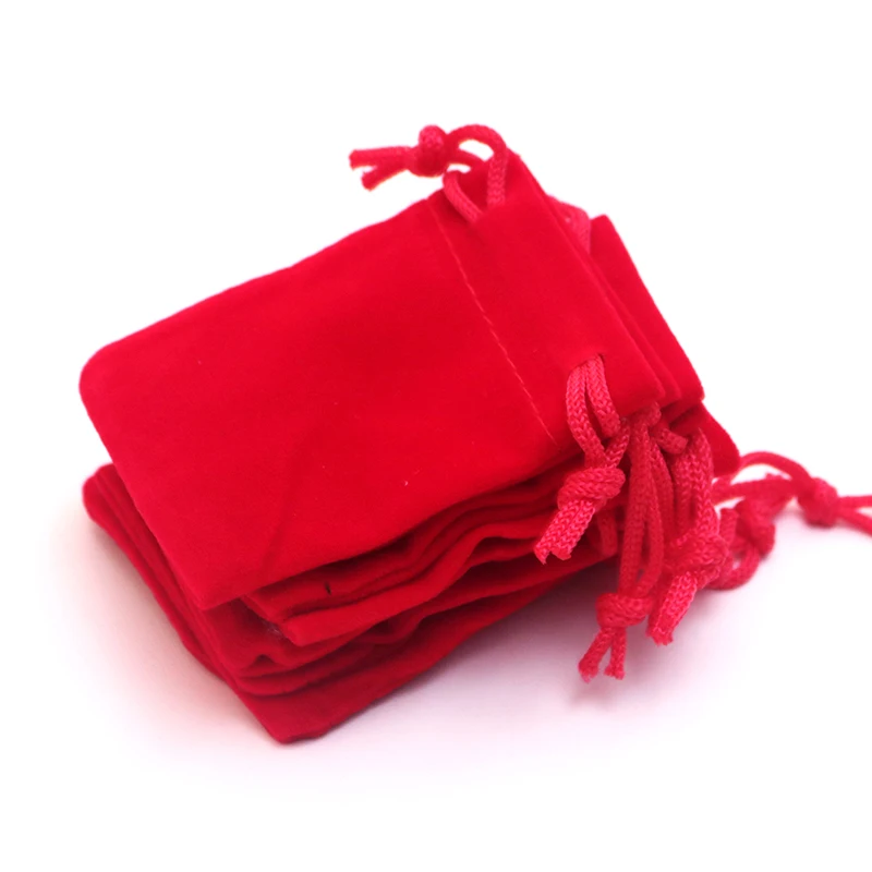Подарочные пакеты с индивидуальным логотипом 20 шт./лот 7x9 см 5x7 8x10 9x12 бархатная