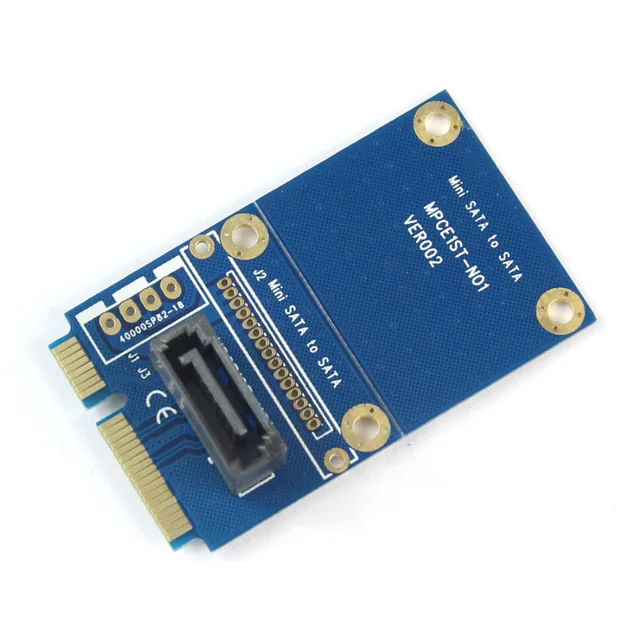 MSATA Mini PCI-e SATA SSD слот для 7 Pin HDD адаптер конвертации карт | Электроника