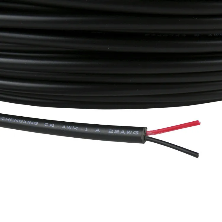 UL 2464 кабель 2C/3C/4C 24 26 28AWG многожильный ПВХ луженая медная проволока экранированный аудио сигнальные куртки аудио медный провод - Цвет: 5m 2 cores UL 2464