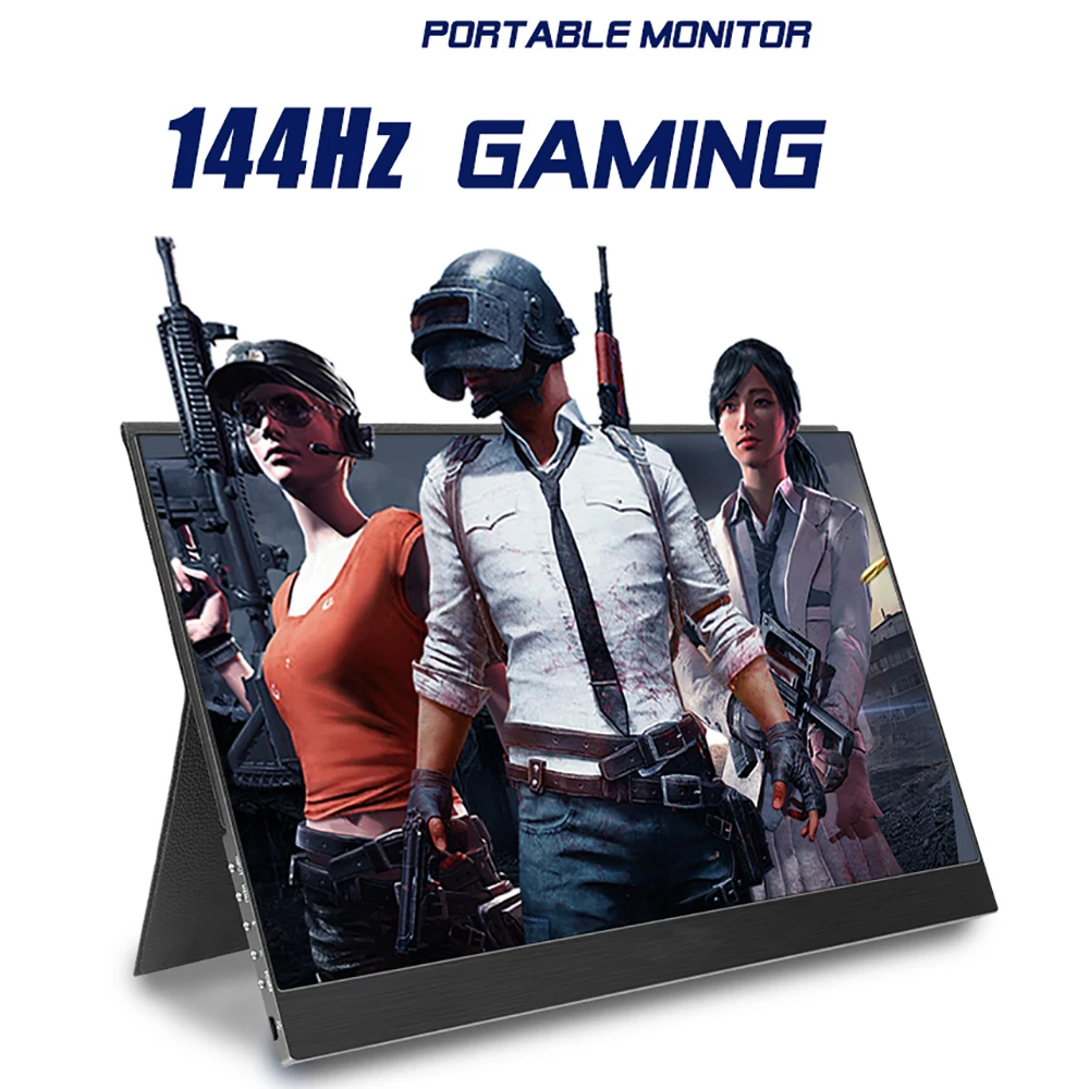 Игровой портативный монитор 144 Гц 1080P USB Type C 9 мс время отклика IPS HDR 5 мм