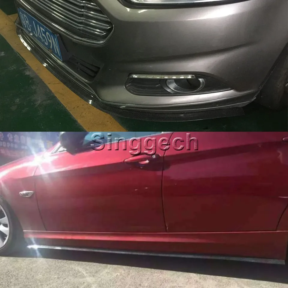 2,5 м автомобильный передний подбородок Стикеры для спойлера ДЛЯ Toyota Corolla Avensis RAV4 Yaris Auris Hilux Prius verso Acura MDX RDX TSX аксессуары
