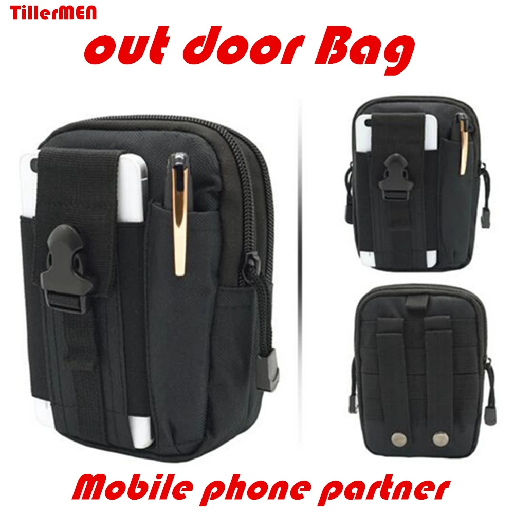 

Outdoor Cases for mobile phone cell phone pouch bags Black color