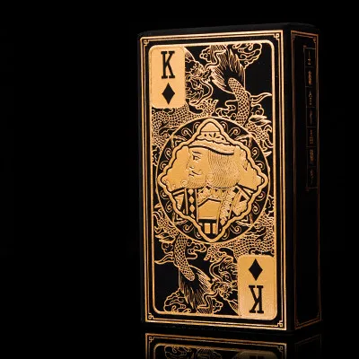 Водонепроницаемый прозрачные пластиковые покерные карты китайский играющий