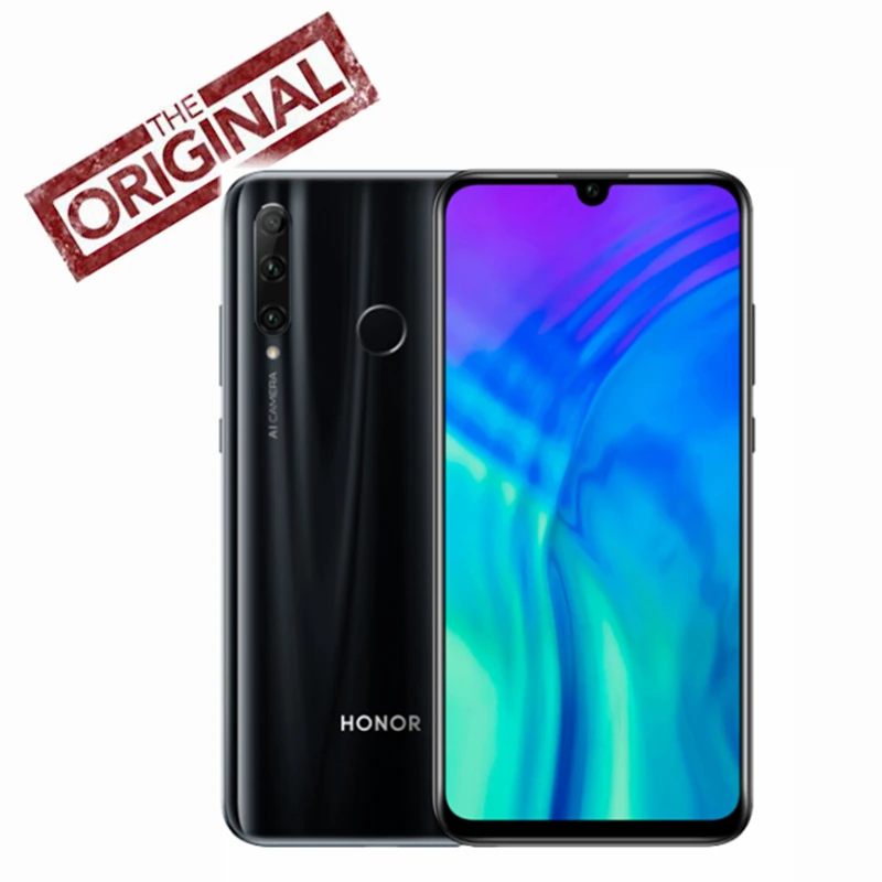 Global Rom Honor 20i Honor 20 lite мобильный телефон 6,21 дюймов Hisilicon Kirin 7 Восьмиядерный Android 9,0 отпечаток лица ID