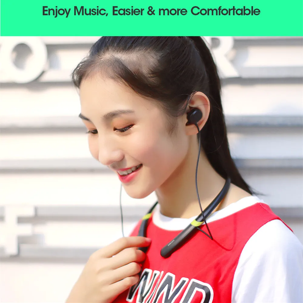 DACOM L02 Bluetooth наушники 4 колонки звуков для CD дисков Neckband Wireless гарнитура с