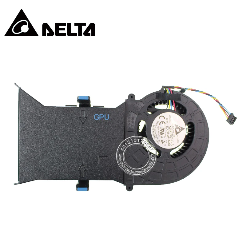GPU Процессор вентилятор для DELL Alienware ALWAR-2508 Альфа охлаждающий вентилятор Радиатор 0HX2YX HX2YX 06 xnnh 6 xnnh KSB0705HB-A