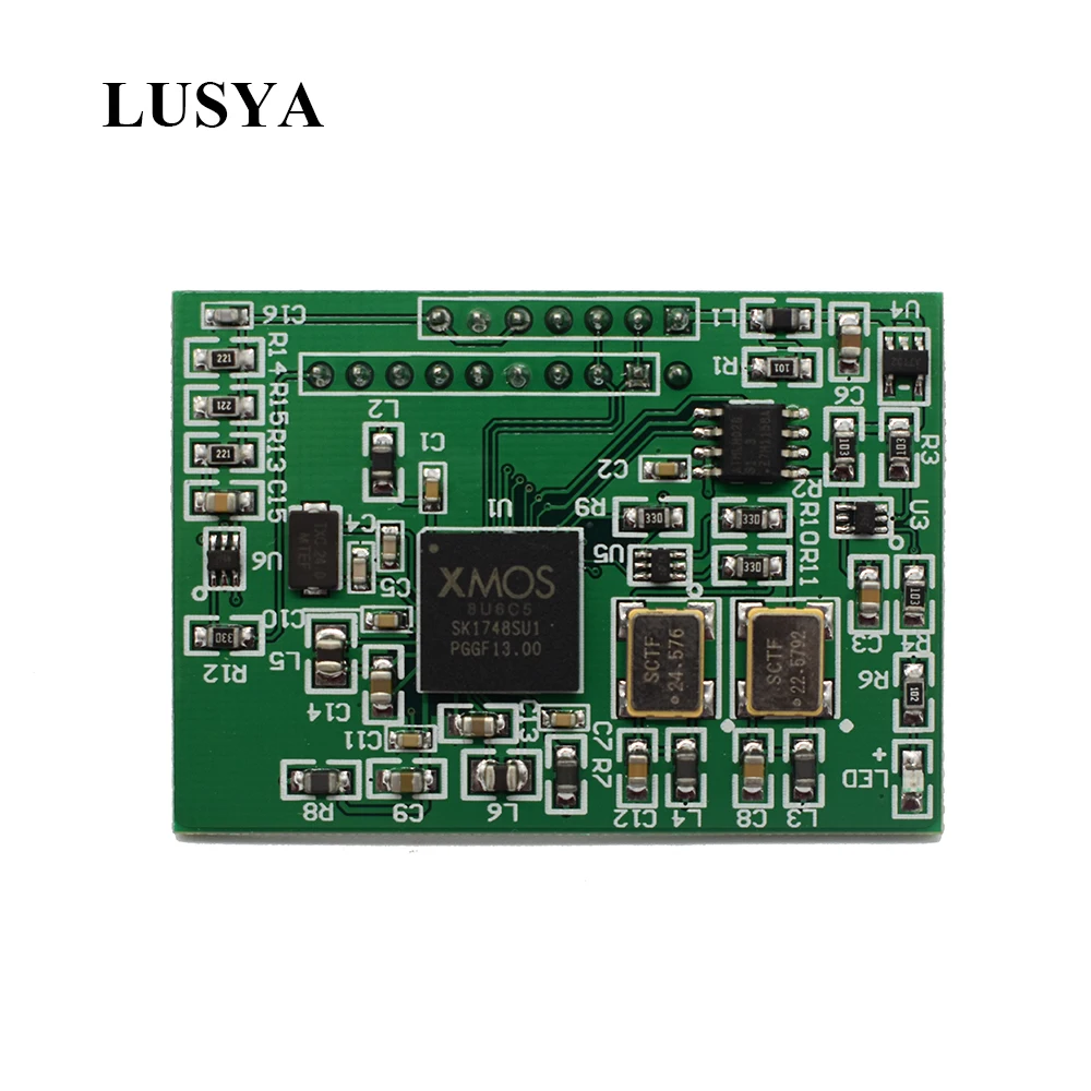 USB карта Lusya XMOS U8 с поддержкой 24 бит/192K для платы AK4490 + AK4118 DAC|Усилители мощности| |