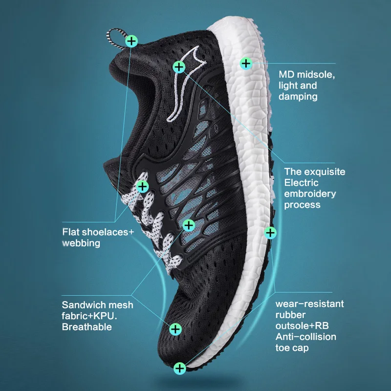 Кроссовки ONEMIX женские спортивные дышащие легкие сандалии для бега и ходьбы на