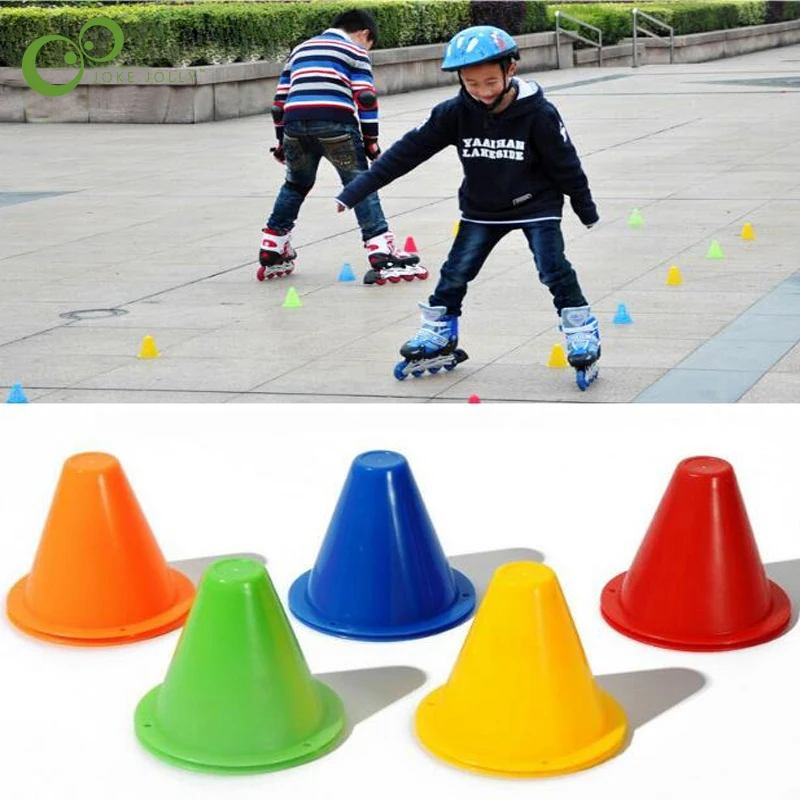 10 шт./лот конус для катания на роликах с защитой от ветра тренировочный маркер