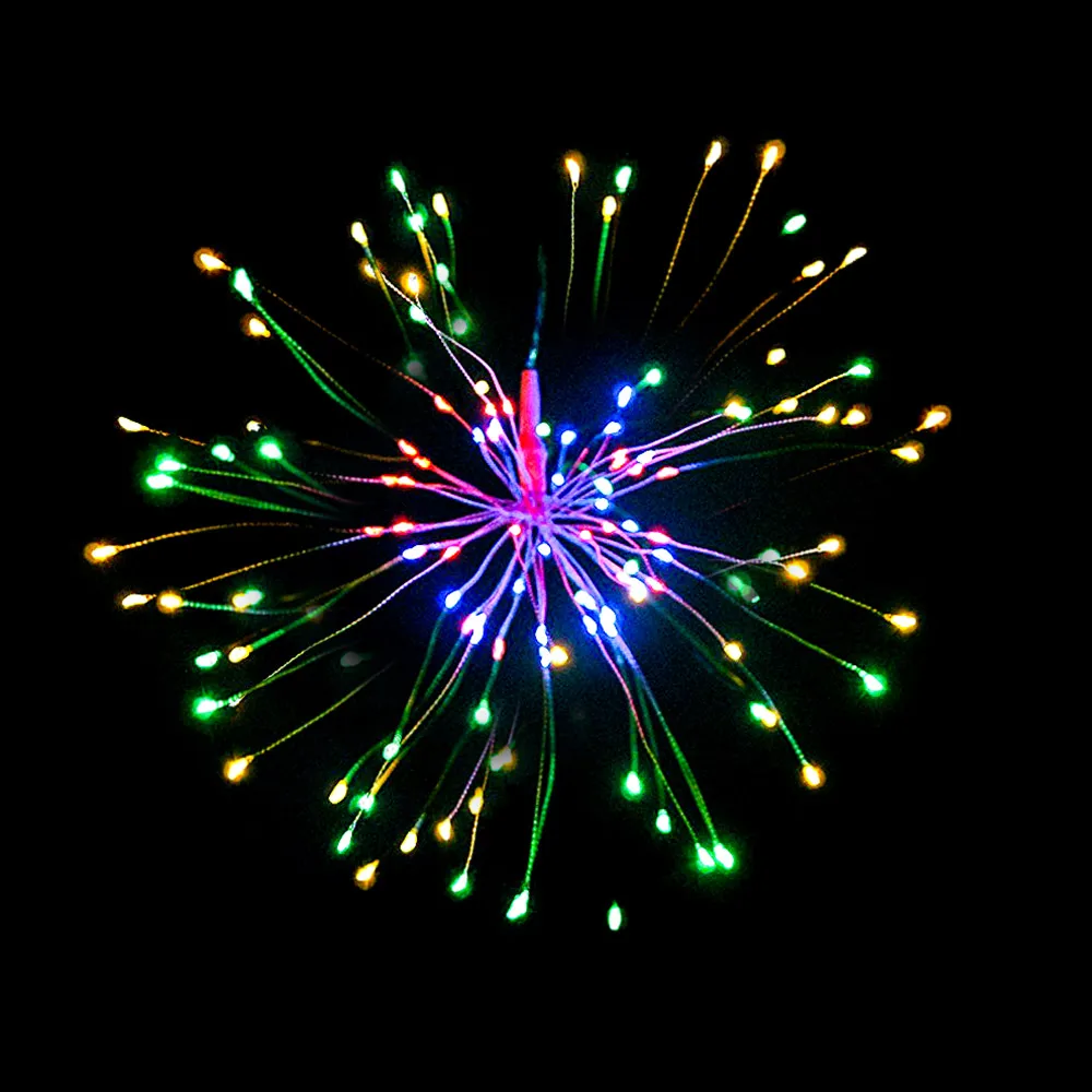 Фейерверк светодиодная гирлянда сказосветильник занавеска для окна свадьбы