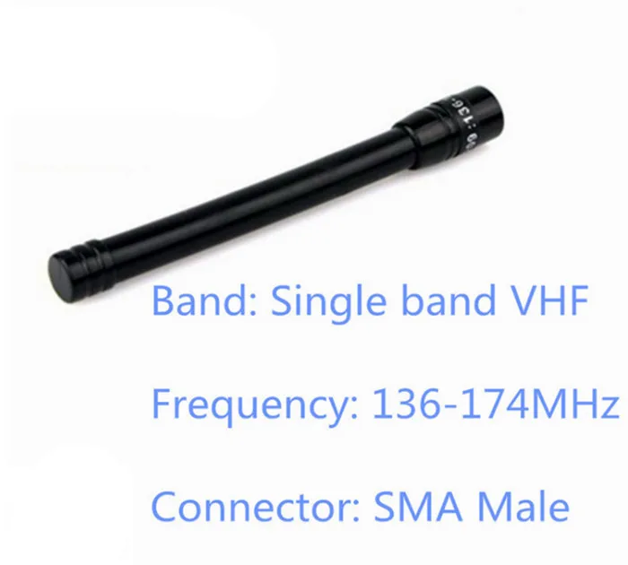 Suave Antena de Radio VHF SMA M Hand для YAESU|Рации| |