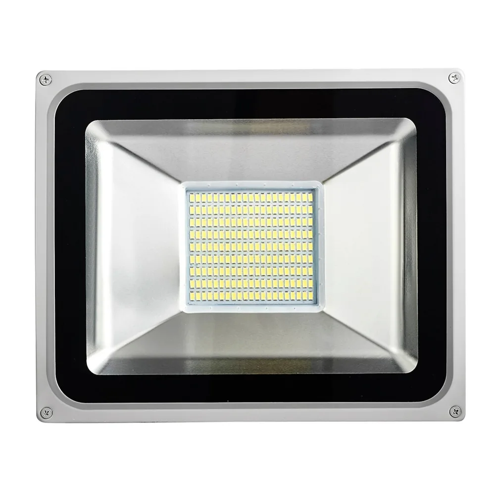 

2Pcs 100W LED Flood Light 220-240V 11000LM Reflector Floodlight IP65 Waterproof Led Lamp Adevertising Billboard Outdoor Lighting