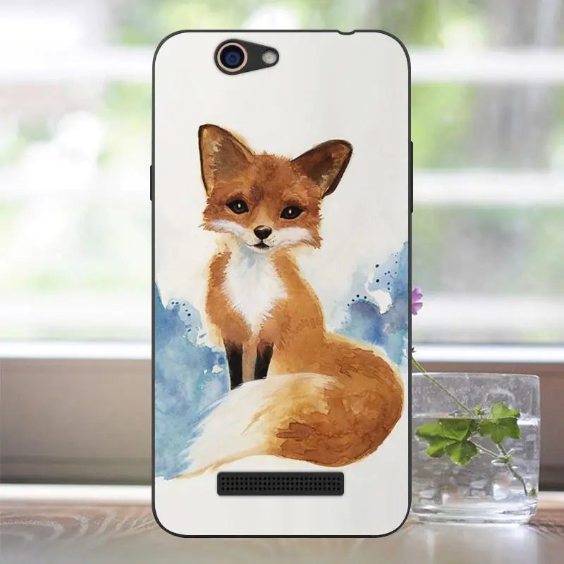 FANATU чехлы для телефонов, чехол Wileyfox spark, силиконовая задняя крышка, мягкий ТПУ чехол для Funda Wileyfox spark plus spark+ бампер - Цвет: QHL