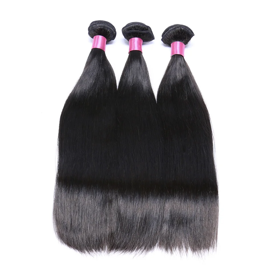 Волосы Хлои бразильские прямые волосы Remy 3 пряди чка натуральный цвет