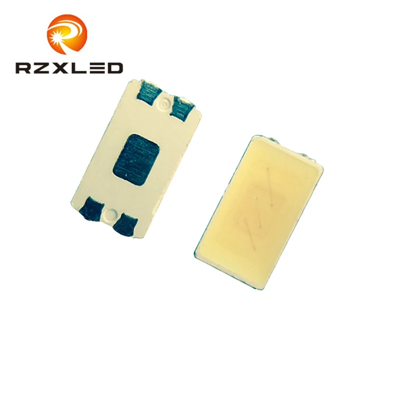100 шт./катушка PLCC4 светодиодный 4 контактный SMD 5630SMD 6 вольт Диоды 1 Вт Светодиодный