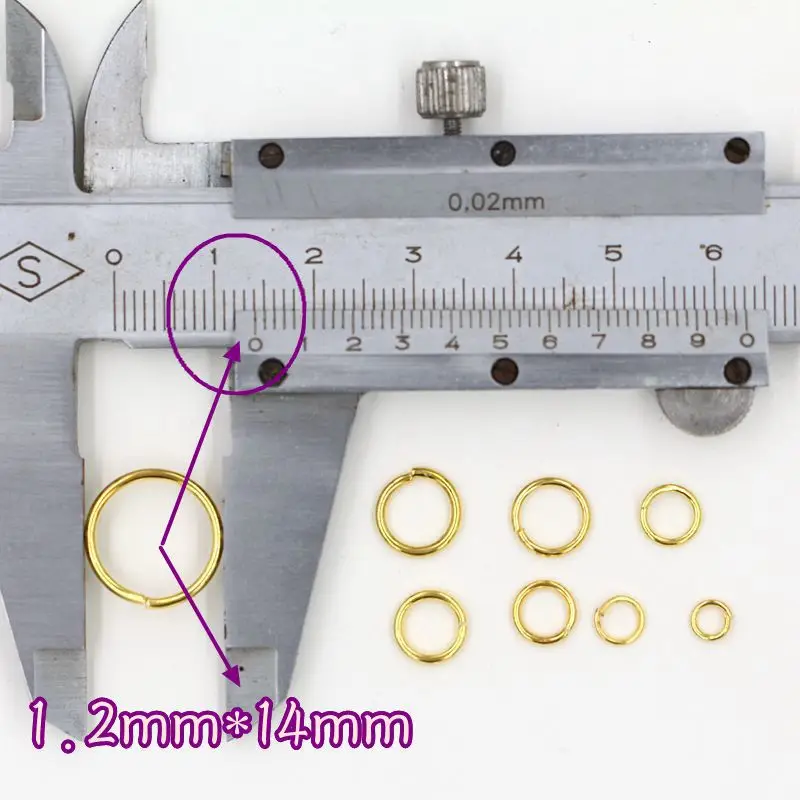 (500 г/упак.) DIY браслет ожерелье common аксессуары железное кольцо с отверстием