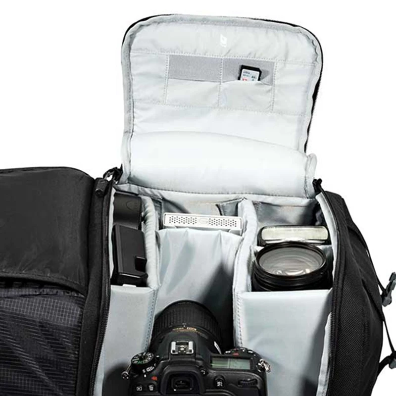 Roadfisher черный Цвет большой Ёмкость Водонепроницаемый Lowepro Fastpack BP250 AW в стиле фото