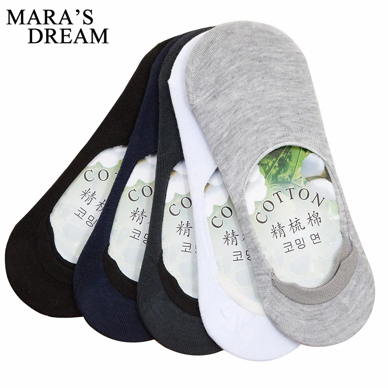 

6pcs=3pairs/lot Men Boat Socks Summer Fashion Non-slip Silicone Invisible Cotton Socks Male Ankle Socks White Sock slippers