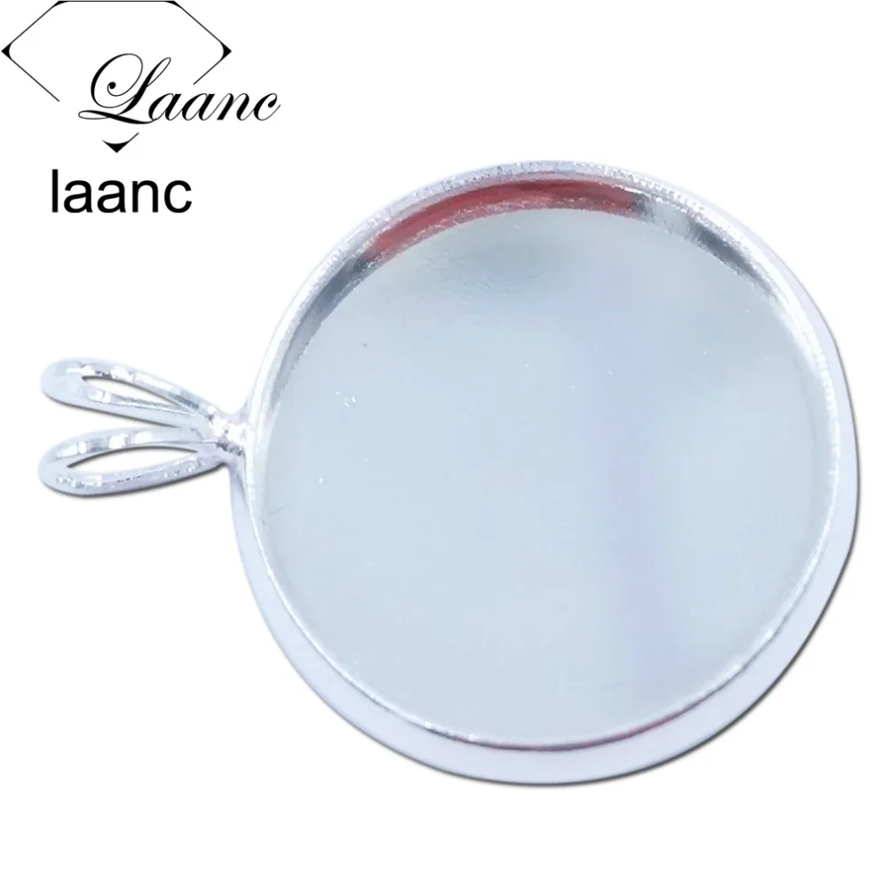 

Rhodium/Silver/Gold/Bronze/Black/Rose Gold V-Bails Jewellery Pendant Blanks Round Bezel Pendant Blank Cabochon Base Settings