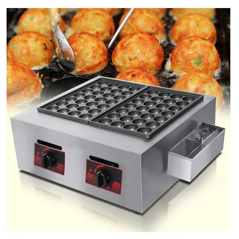 

Commercial fish Octopus machine gas furnace tako yaki Taiyaki TakoyakiLZ machine