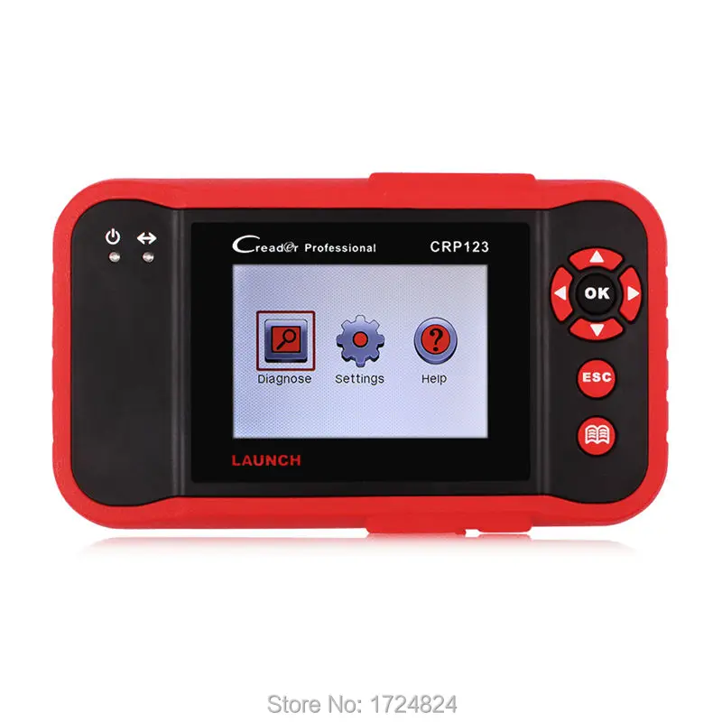 Старт X431 Creader CRP123 OBDII код сканер CRP 123 ABS SRS Трансмиссия и Двигатели для автомобиля