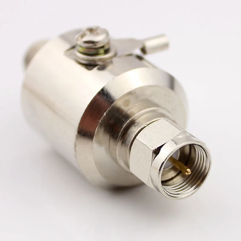 Кабельное ТВ молния протектор дневной подачи блокировщик F головка стабилизатор