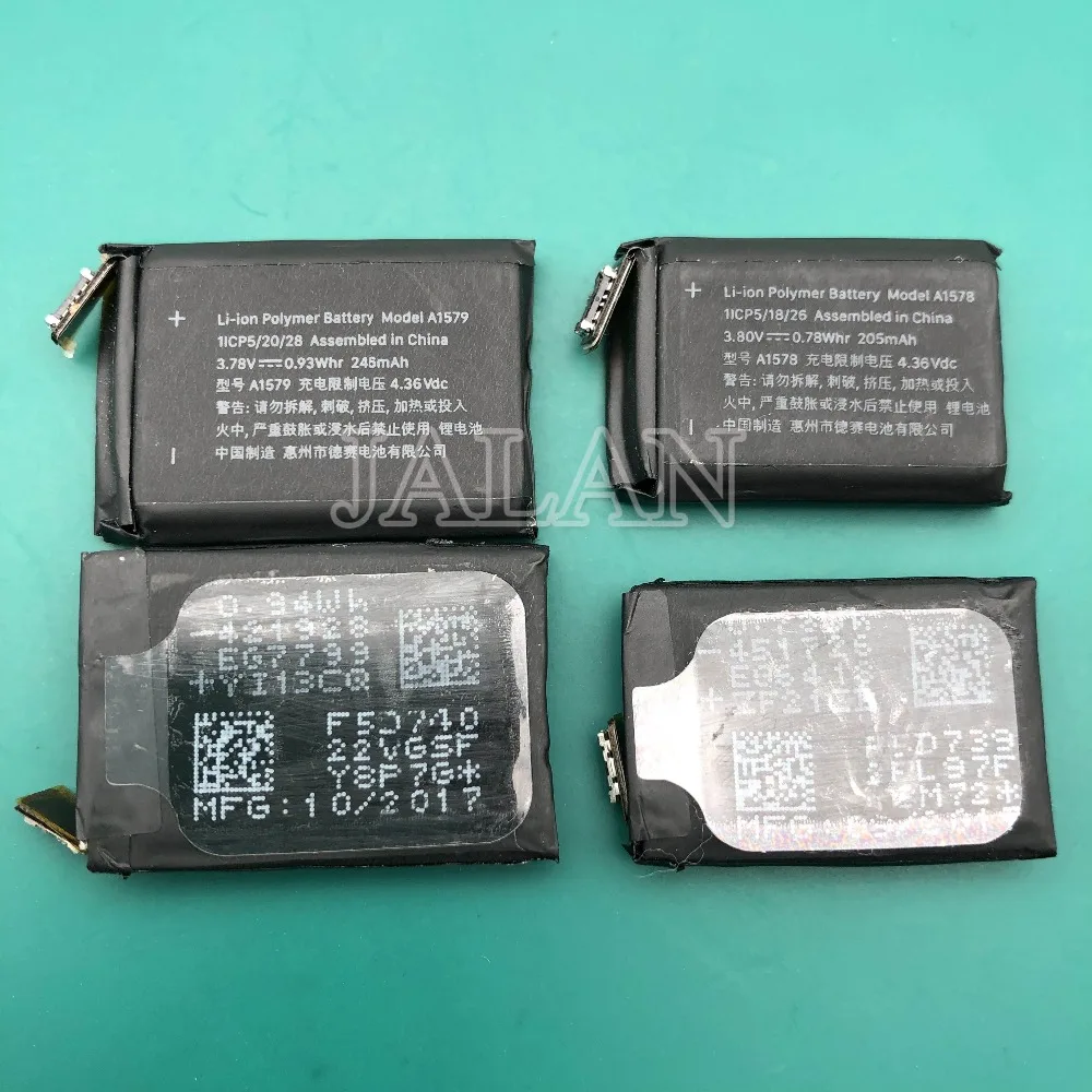 Оригинальный аккумулятор 1 шт. для Apple watch серии 2 3 A1578 A1579 A1760 A1848 A1850 A1875 38 мм 42 LTE GPS