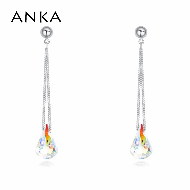 Женские длинные серьги кисточки в форме капли воды ювелирные изделия из