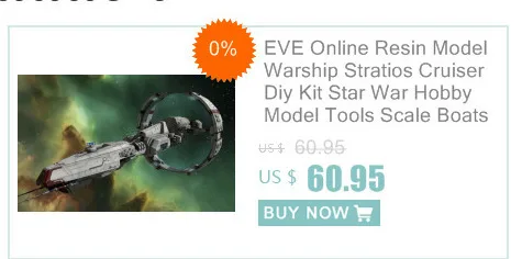 EVE Online космический корабль модельная фигурка из смолы Комплект Звездные войны бедствие линкор масштаб лодки DIY игрушки хобби Инструменты коллекция подарки