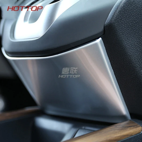 Для HONDA CRV CR V 2017 2018 ABS хромированное углеродное волокно краска средняя консоль