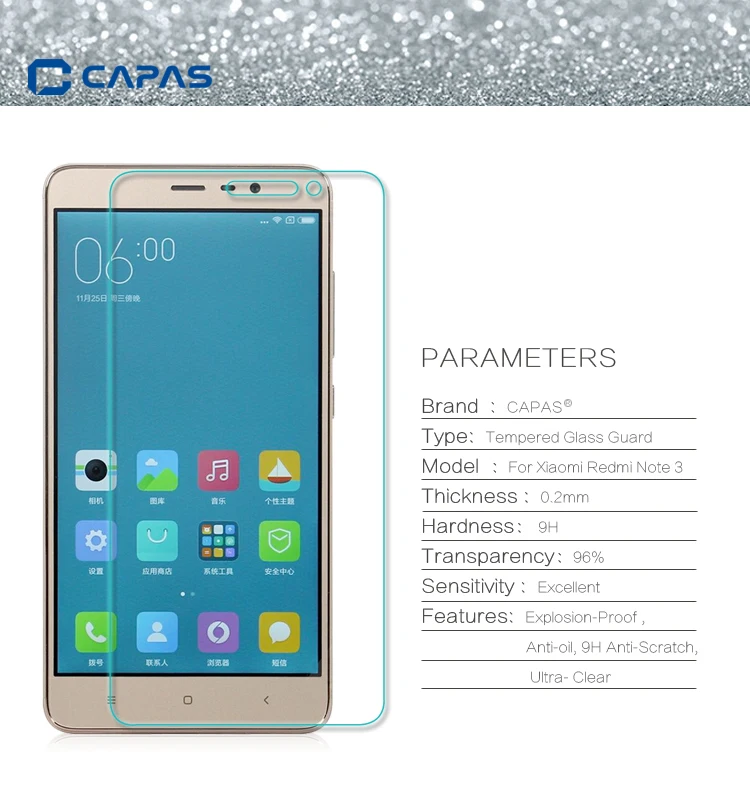 Для Xiaomi Redmi Note 3 Pro защита экрана из закаленного стекла для Redmi Note3 150 мм Защитная стеклянная пленка Взрывозащищенная