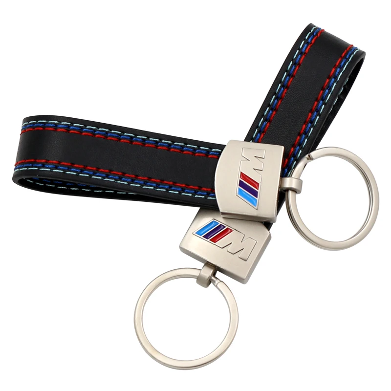 1 шт. автомобильный Стайлинг пояс брелок для ключей с кольцом BMW M3 M5 X1 X3 X5 X6 E39 E36 E53 E60