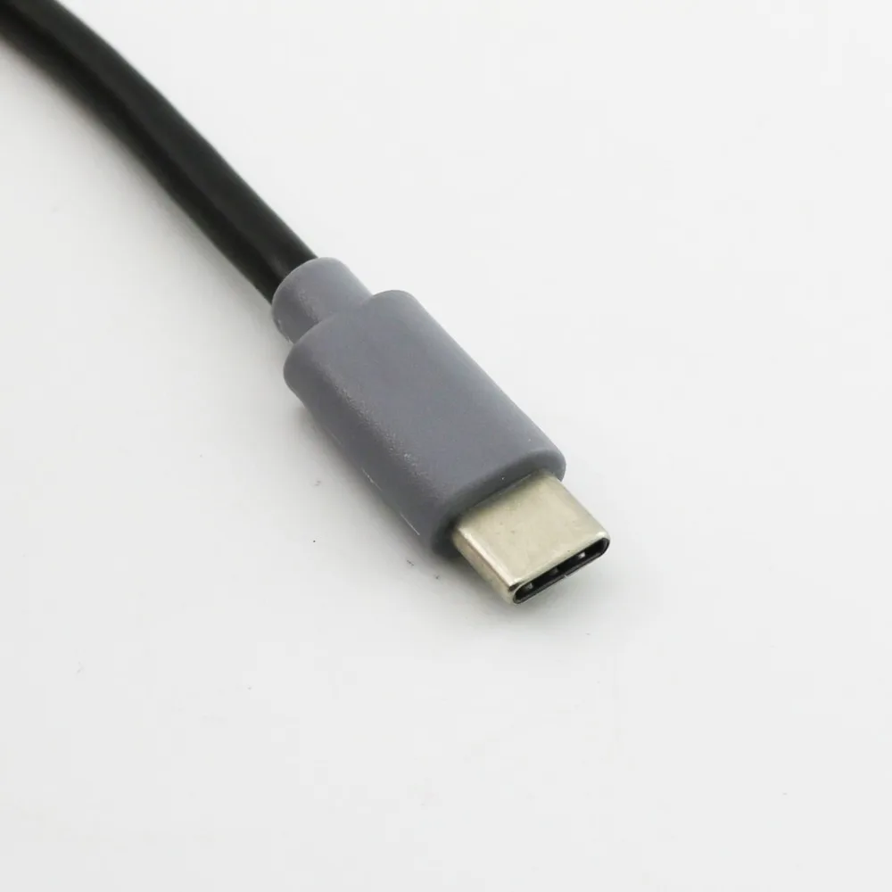 1 шт. usb type C 3,1 штекер для Mini USB 5 Pin B штекер конвертер OTG адаптер Ведущий кабель для передачи данных для мобильного Macbook 25 см/1 м 3 фута