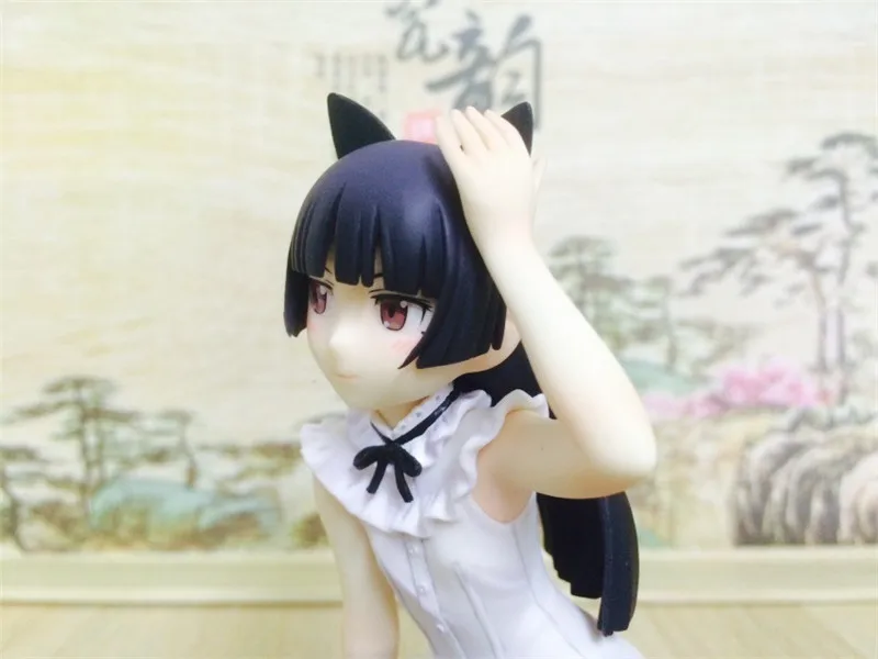 Новый 10 см хит Gokou Ruri Comic Аниме Oreimo Kuroneko Ore No Imouto милый сексуальный Сит Dream Tech 4