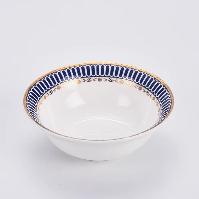 4.5 inch bowl Китайские гостиничные принадлежности набор керамических блюд столовые приборы для дома наборы высококачественной пользовательской посуды - Цвет: 4.5 inch bowl
