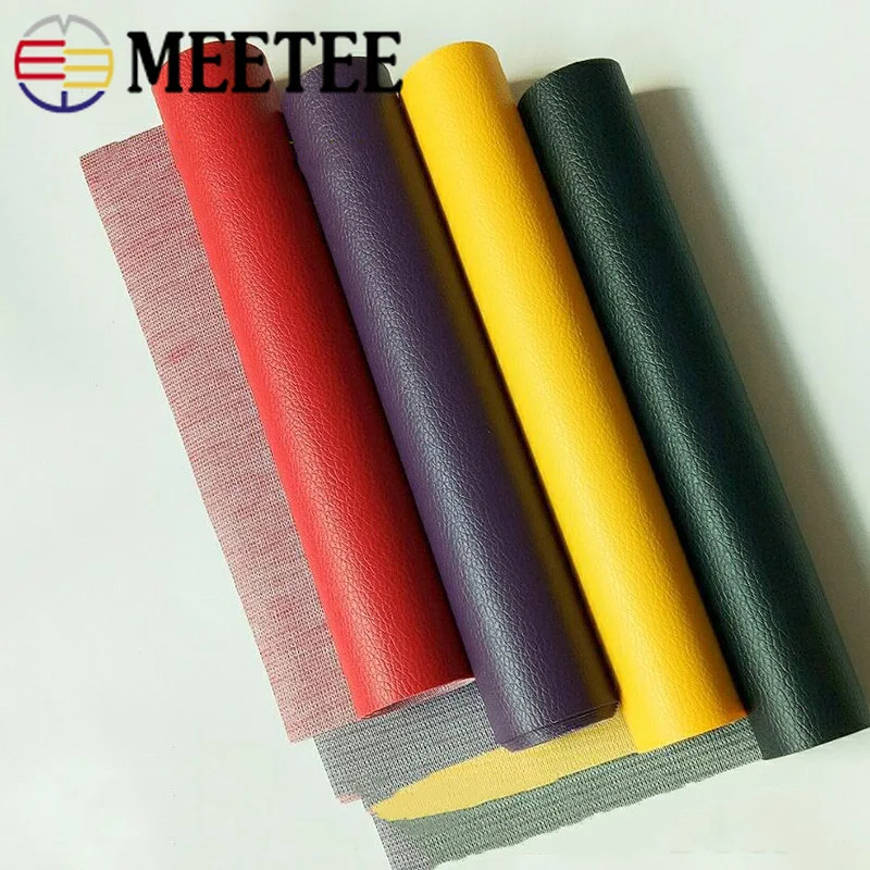 Meetee 50x137 см толщина 0 5 мм самоклеящаяся искусственная кожа ткань факса для ремонта
