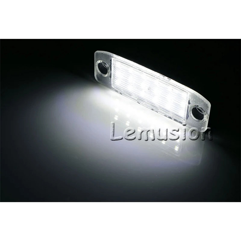 1 пара Автомобильный светодиодный номерной знак светильник дневные ходовые огни