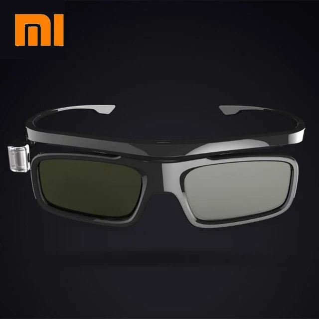 Xiaomi Rechargeable battery DLP LINK Active Shutter 3D Glasses Lightweight Stereoscopic Glasses For TV Projector Home theater