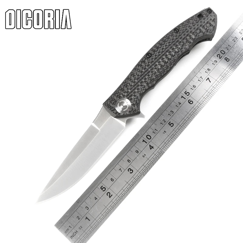 Тактические ножи DICORIA ZT0999 из углеродного волокна лезвие S35VN углеродное волокно +