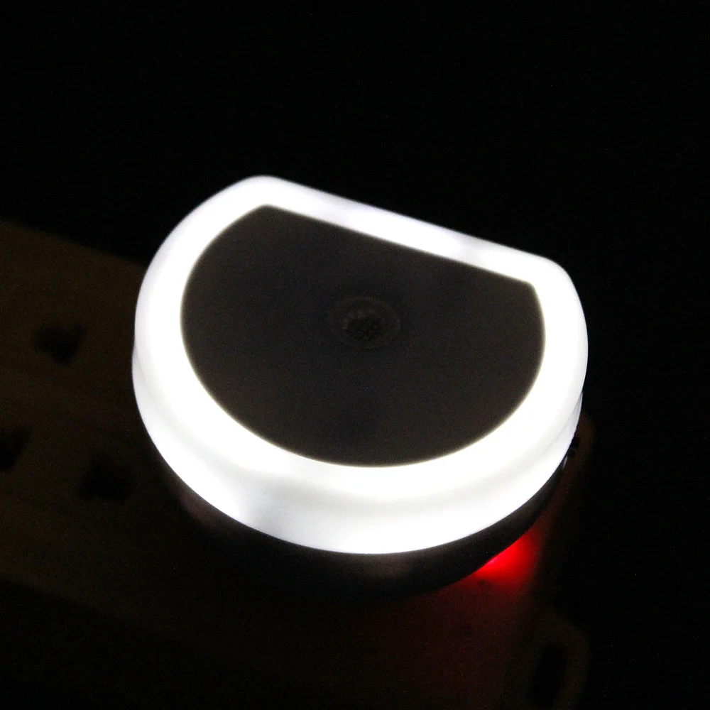 Новинка Светодиодный Светильник-ночник с 2 usb-портами для зарядки мобильного телефона, светильник с датчиком, атмосферная лампа 220 В для спальни, гостиной