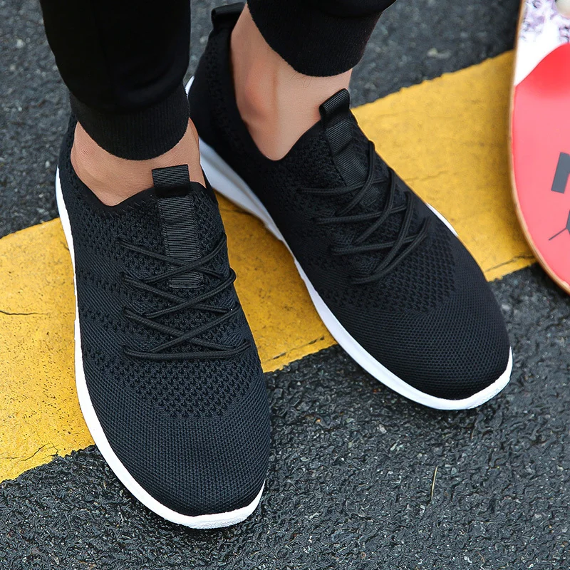Легкие мужские кроссовки; дышащие; zapatillas hombre; прогулочная обувь; мужские уличные удобные спортивные кроссовки; Новинка года; обувь