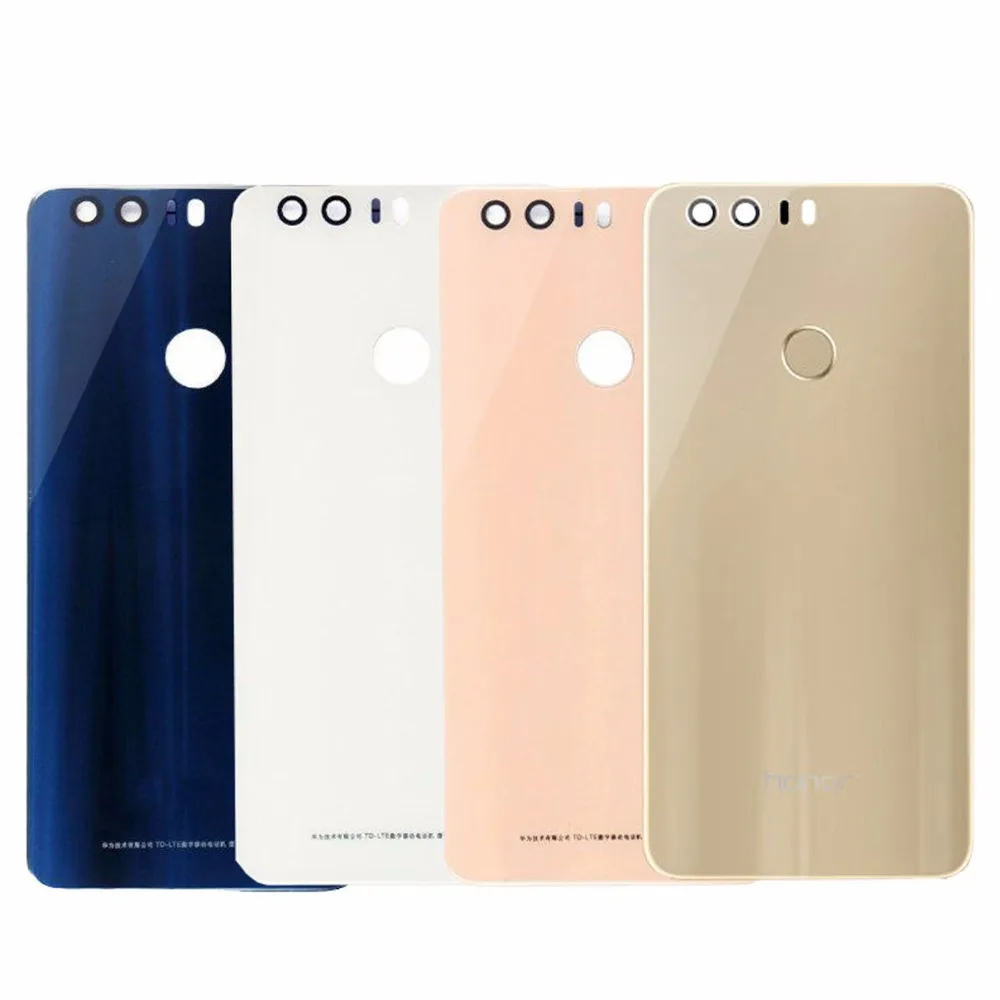 Задняя крышка батарейного отсека чехол для Huawei Honor 8 корпус задняя стекла Замена |