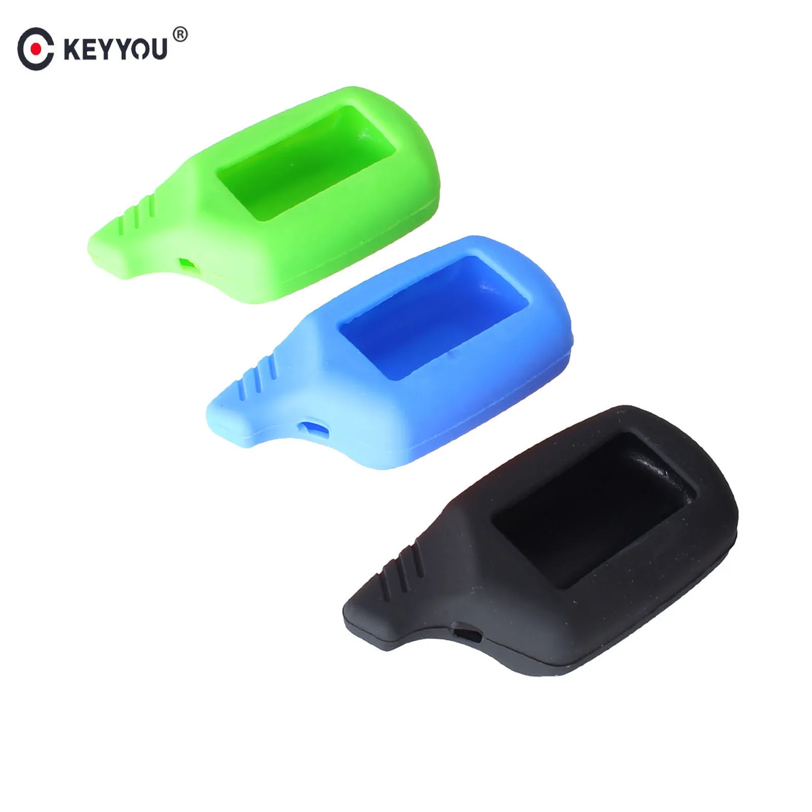 Чехол для ключей KEYYOU B9 силиконовый чехол с ЖК дисплеем Starline B9/B91/B6/B61/A91/A61/V7