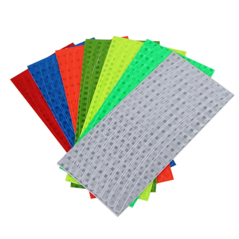 Креативные флуоресцентные светоотражающие наклейки на колеса велосипеда