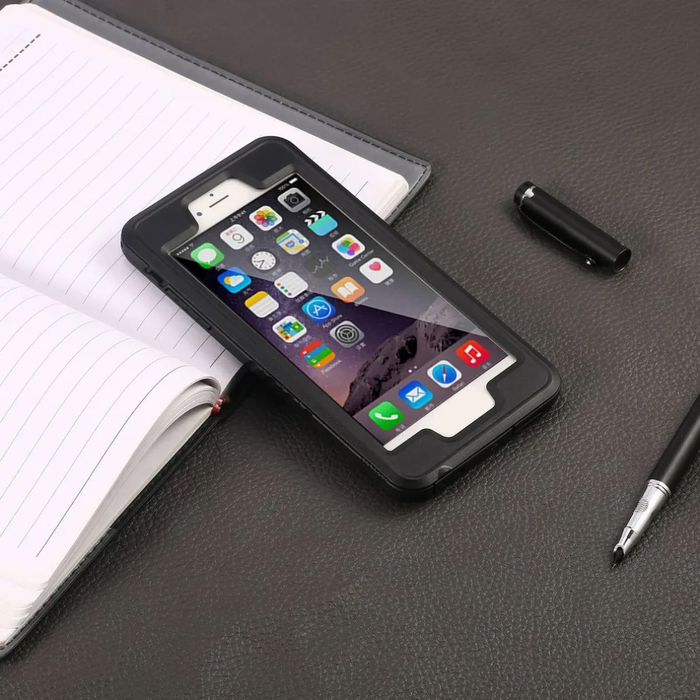 Велосипед чехол для телефона крепление iPhone 6 plus Водонепроницаемый IP68 корпус